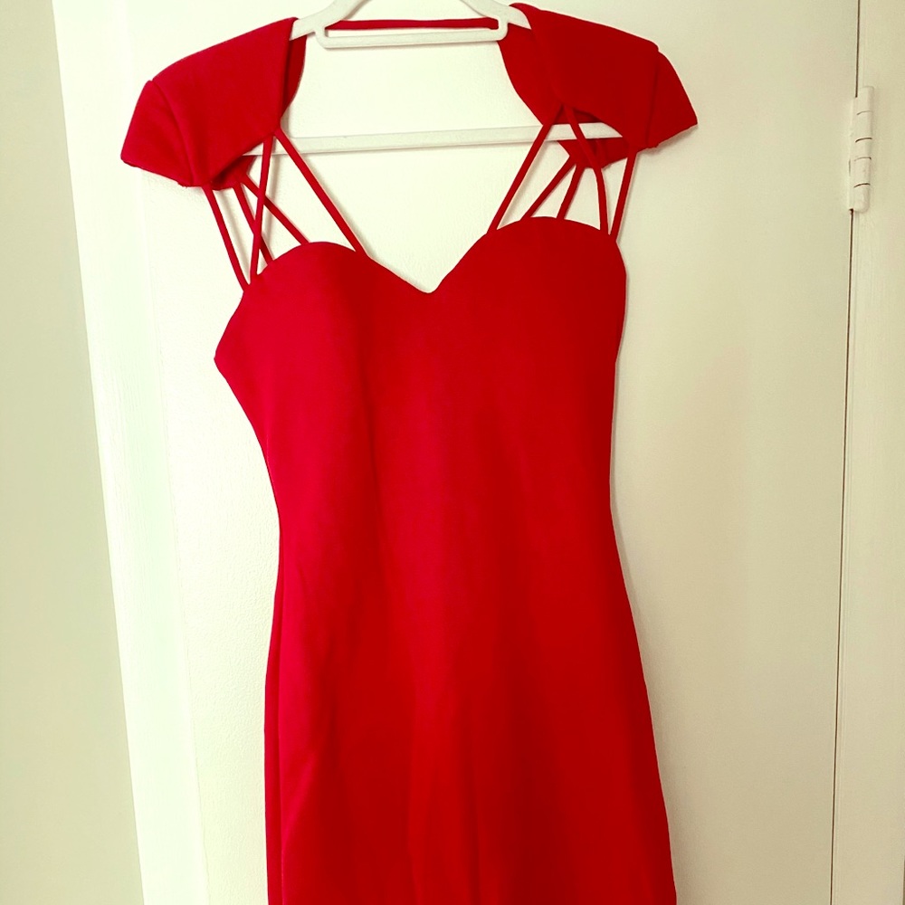 Guess Red Cocktail Dress